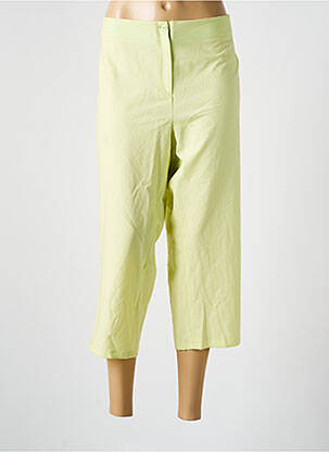 Pantalon trei sferturi verde GUY DUBOUIS femeie