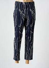 Jegging țesătură poplin mărime normală albastru GUY DUBOUIS femme