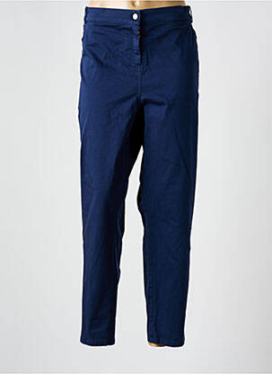 Pantalon slim albastru GUY DUBOUIS femeie