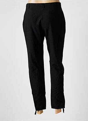 Pantalon 7/8 talie înaltă talie înaltă negru MERI & ESCA femeie
