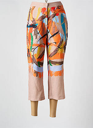 Pantalon trei sferturi portocaliu MERI & ESCA femeie