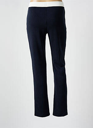 Pantalon slim talie elastică mărime normală albastru MERI & ESCA femeie
