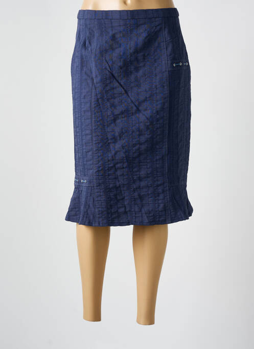 Fustă midi albastru GUY DUBOUIS femeie