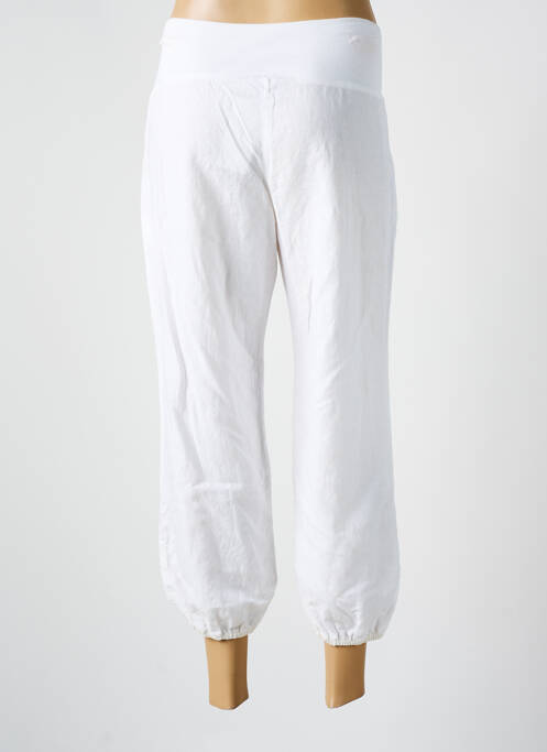 Pantalon trei sferturi alb MERI & ESCA femeie