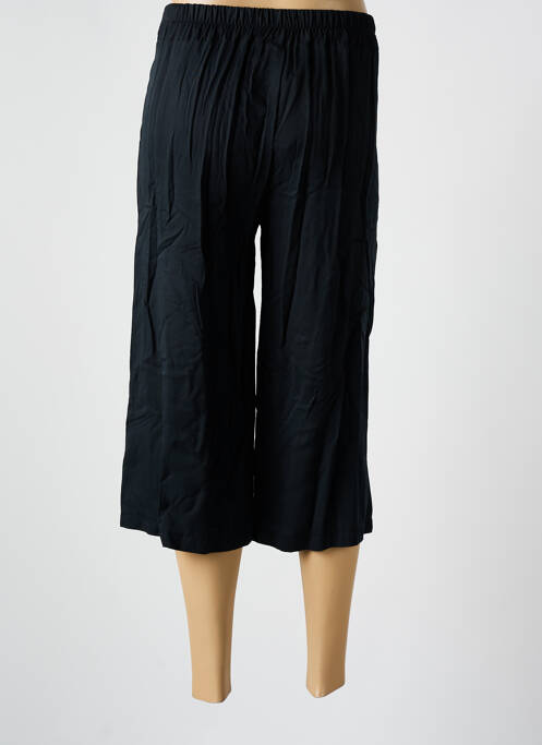 Pantalon trei sferturi negru COULEURS DU TEMPS femeie