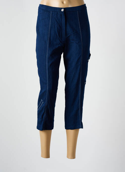 Pantalon trei sferturi albastru GUY DUBOUIS femeie