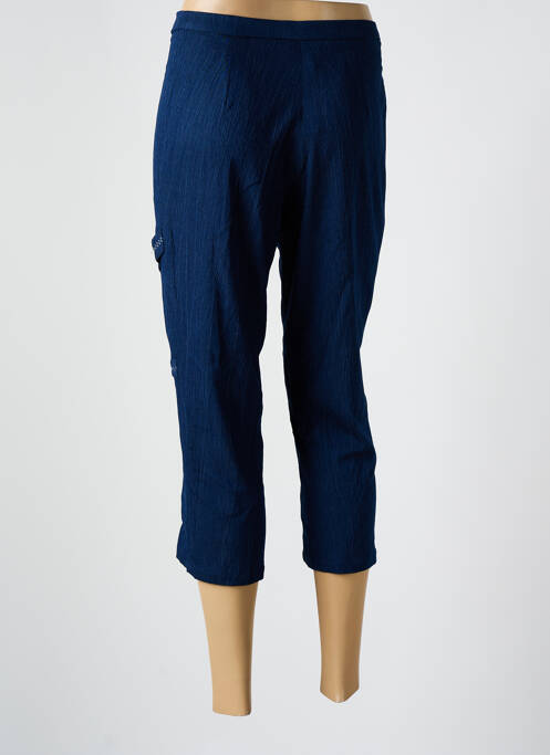 Pantalon trei sferturi albastru GUY DUBOUIS femeie