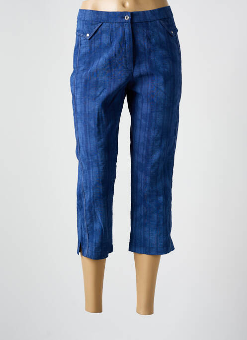 Pantalon trei sferturi albastru GUY DUBOUIS femeie