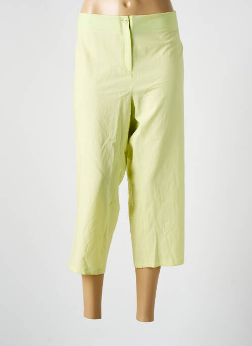 Pantalon trei sferturi verde GUY DUBOUIS femeie