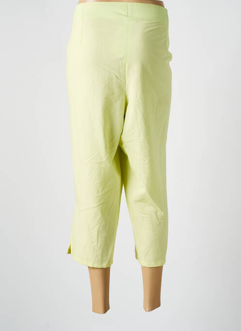 Pantalon trei sferturi verde GUY DUBOUIS femeie
