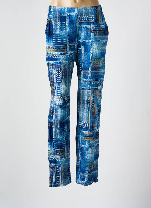 Pantalon slim albastru GUY DUBOUIS femeie