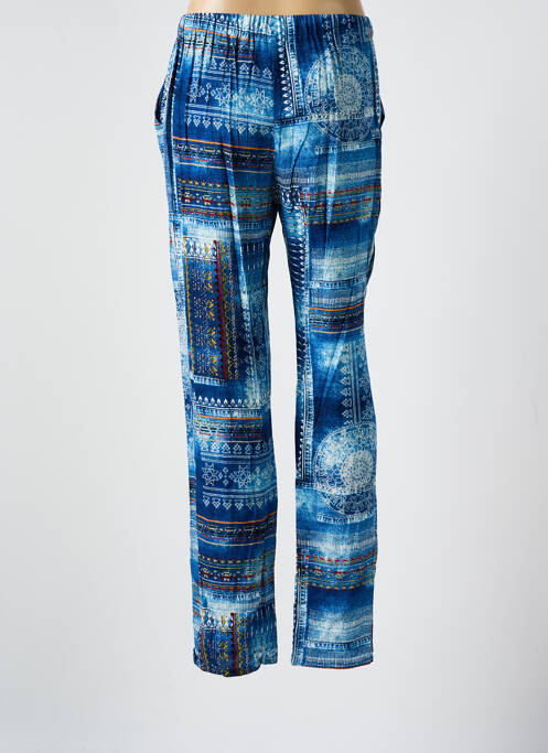 Pantalon slim albastru GUY DUBOUIS femeie