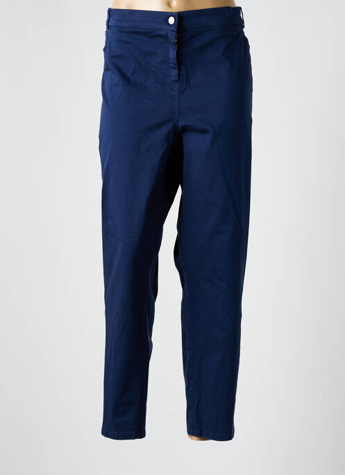 Pantalon slim albastru GUY DUBOUIS femeie