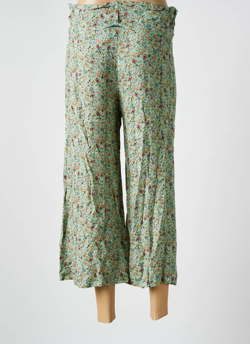 Pantalon 7/8 verde COULEURS DU TEMPS femeie