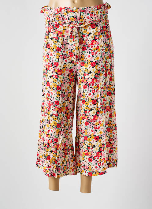 Pantalon 7/8 roșu COULEURS DU TEMPS femeie