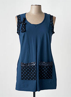 Tunică fără mâneci albastru MERI & ESCA femeie