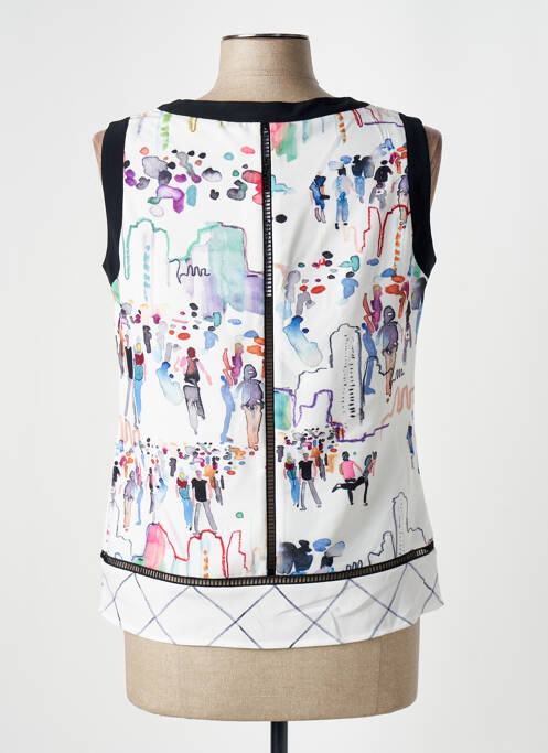 Top alb MERI & ESCA femeie