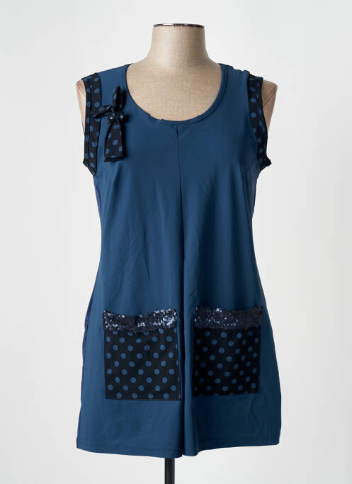 Tunică fără mâneci albastru MERI & ESCA femeie