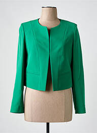 Jachete casual guler rotund verde MODISSIMO femme