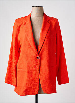 Sacou buzunare portocalie SCARLET ROOS femeie