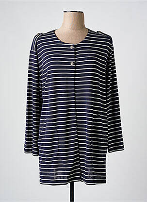 Vestă cu mâneci lungi albastru KAKIE femeie