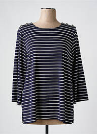 Tricou mâneci lungi mâneci lungi albastru KAKIE femme