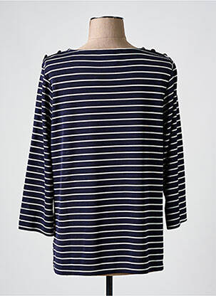 Tricou mâneci lungi mâneci lungi albastru KAKIE femeie