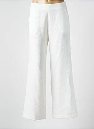 Pantalon evazat alb SCARLET ROOS femeie