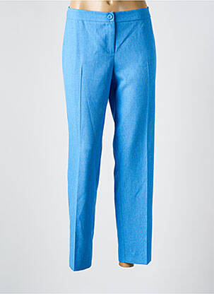 Pantalon slim talie elastică mărime normală albastru MARINA RINALDI femeie