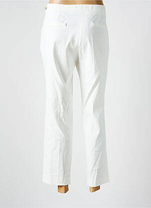 Pantalon slim țesătură poplin mărime normală alb GERARD DAREL femeie
