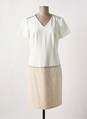 Rochie midi bej MERI & ESCA femeie