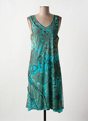 Rochie midi albastru GUY DUBOUIS femeie