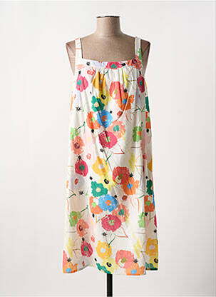 Rochie midi bej GUY DUBOUIS femeie