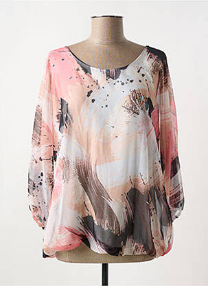 Bluză roz COULEURS DU TEMPS femeie