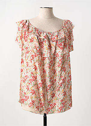 Bluză roșu COULEURS DU TEMPS femeie