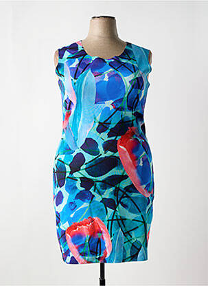 Rochie midi albastru GUY DUBOUIS femeie