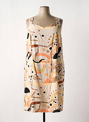 Rochie midi portocaliu GUY DUBOUIS femeie