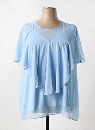 Tunică mâneci scurte albastru GREGORY PAT femeie