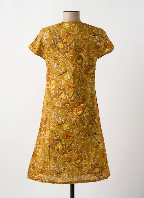 Rochie midi galben GUY DUBOUIS femeie