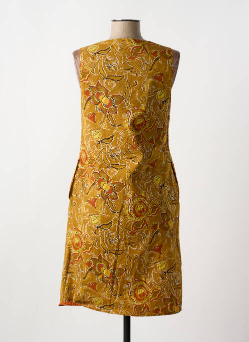 Rochie scurtă fără mâneci fără mâneci portocaliu GUY DUBOUIS femme