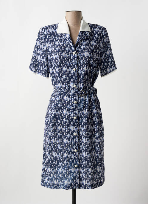 Rochie midi albastru GUY DUBOUIS femeie