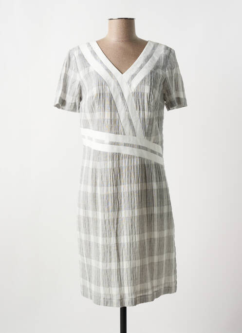 Rochie midi gri MERI & ESCA femeie