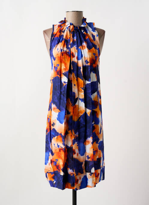 Rochie midi albastru COULEURS DU TEMPS femeie