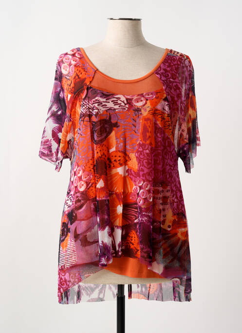 Top portocaliu MERI & ESCA femeie