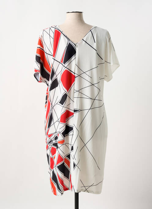 Rochie midi roșu GUY DUBOUIS femeie