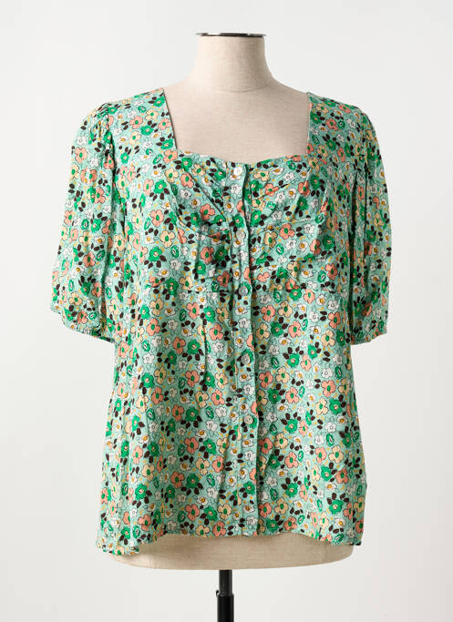 Cămașă verde COULEURS DU TEMPS femeie