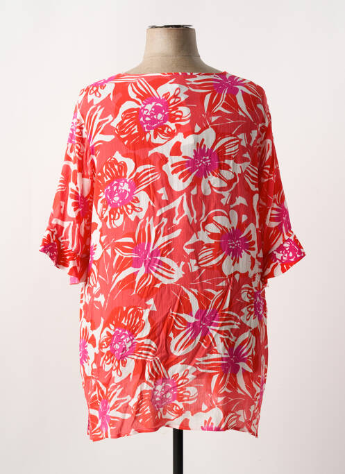 Tunică mâneci scurte roșu GUY DUBOUIS femeie