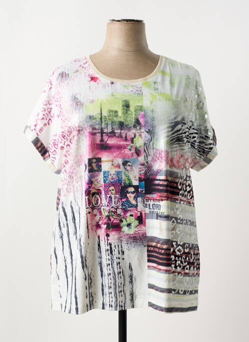 Tricou alb MERI & ESCA femeie