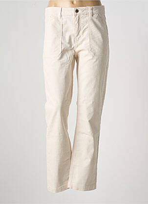 Pantalon drept bej CAPTAIN TORTUE femeie