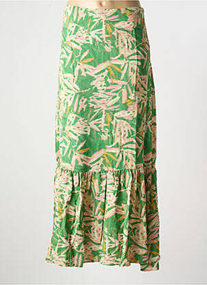Fustă lungă verde MAISON CAPTAIN femeie